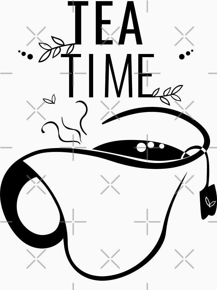hot tea time silhouette by OrPolly