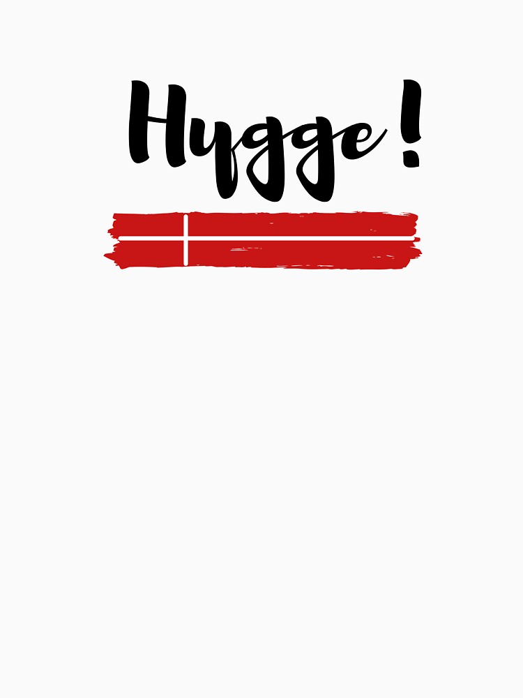 Hygge on Denmark flag by HyggeCollection