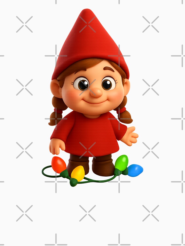 Christmas Gnome Girl by Sillytoe