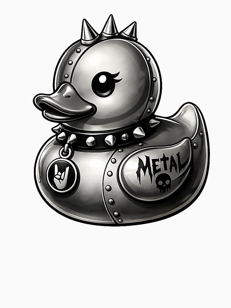 Rubber Duck Heavy Metal by Thor-stone