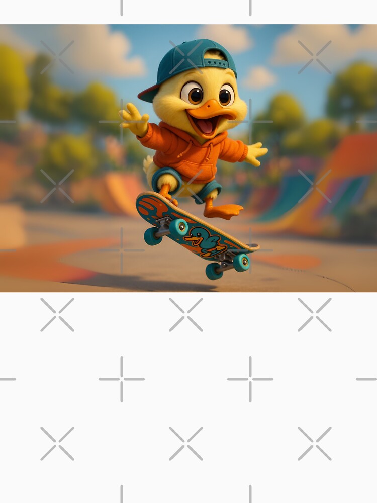 Skater Duck by Sillytoe