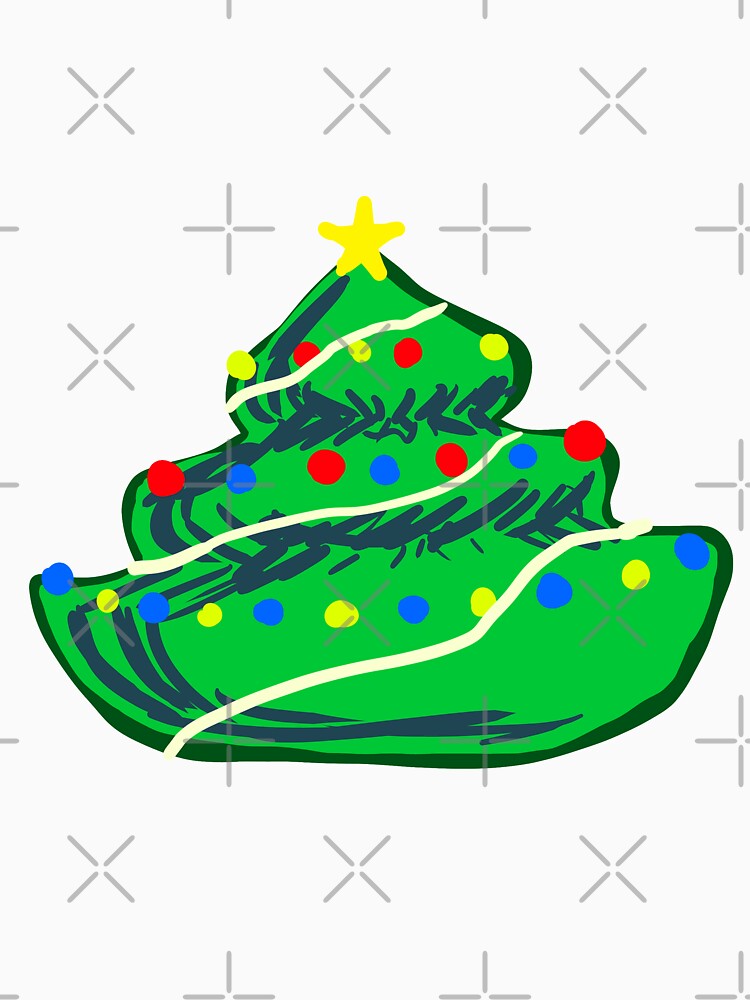 Christmas tree Cake 3 Tier Triple layer by Junpeiberry