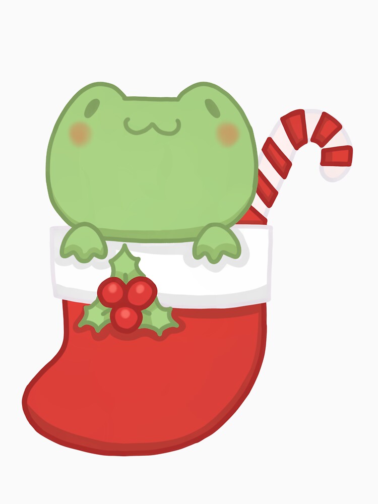 Christmas Sock Frog by KimmL