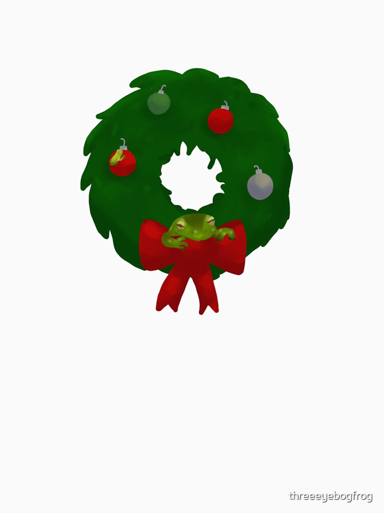 Froggy Wreath by threeeyebogfrog