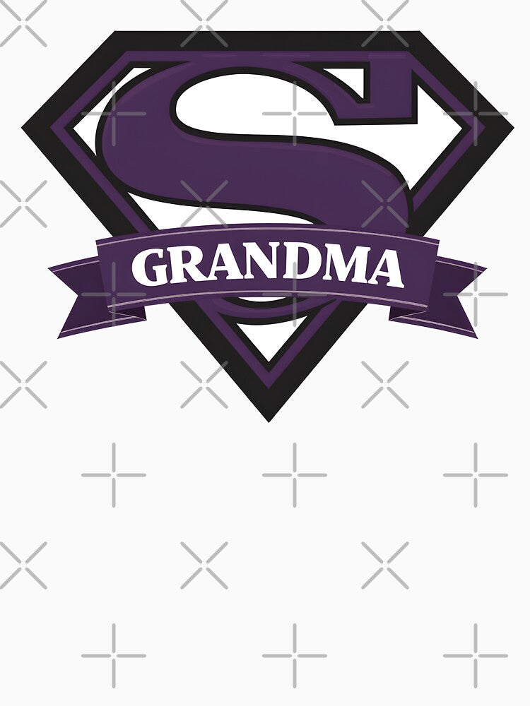 Super Grandma Shirt – Superhero Grandma Gift Graphic Tee by relso
