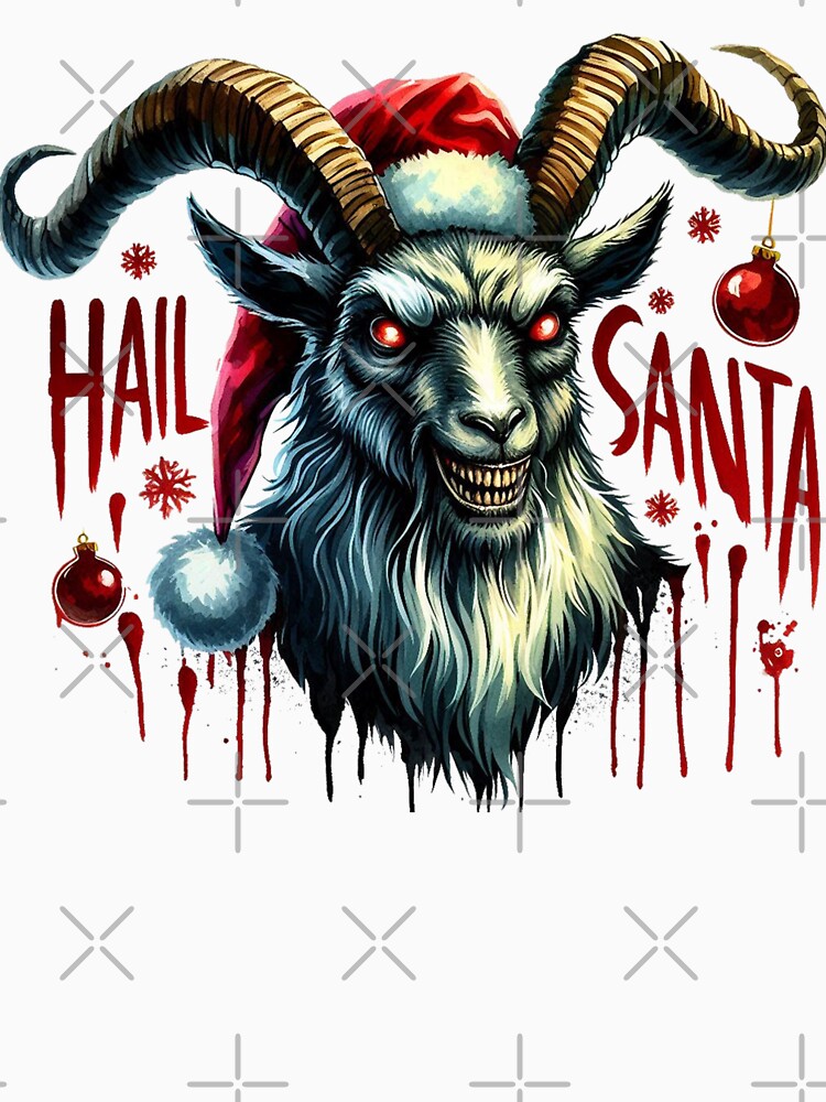 Yule Goat, Hail santa Yule Goat by maximinano100k
