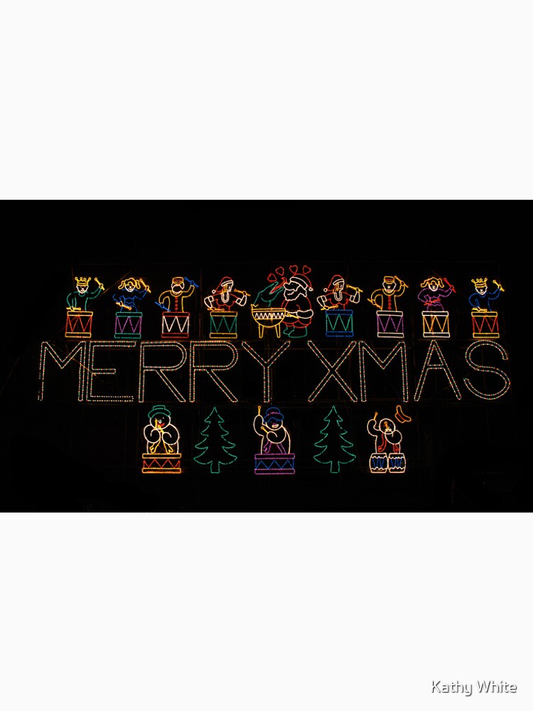 Merry Christmas lights by kathleenjean