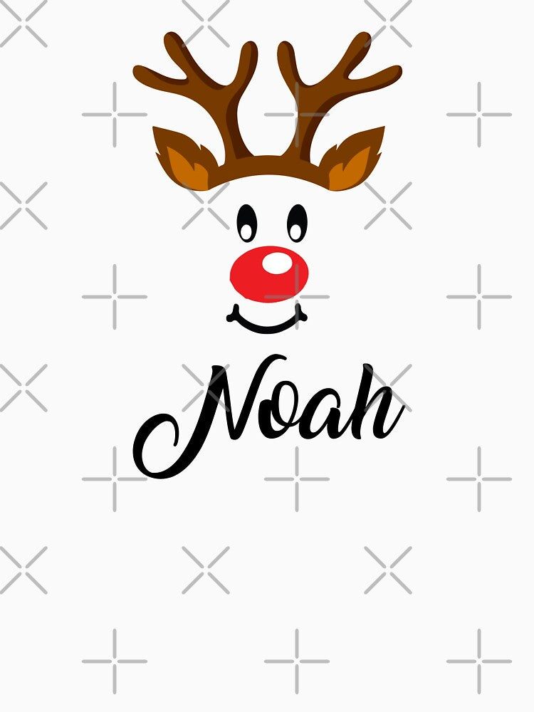 Noah Reindeer Matching Family Christmas Gift by MinsND