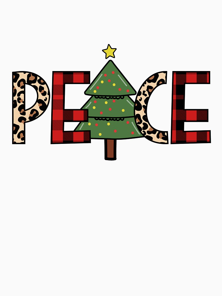 Christmas Peace, Christmas Tree, Buffalo and Leopard by EsteticaVerus