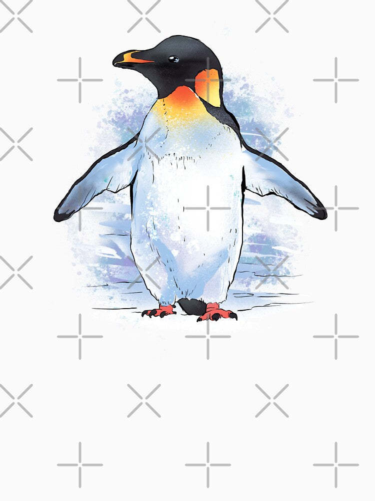 penguin watercolor by DerSenat