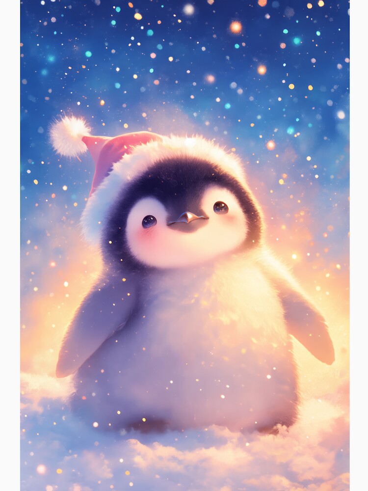 Christmas Baby Penguin by AshiraCreations