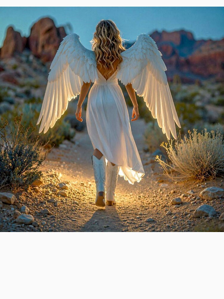 Desert Cowgirl Angel - Love Illuminates The Path by Angelstkw