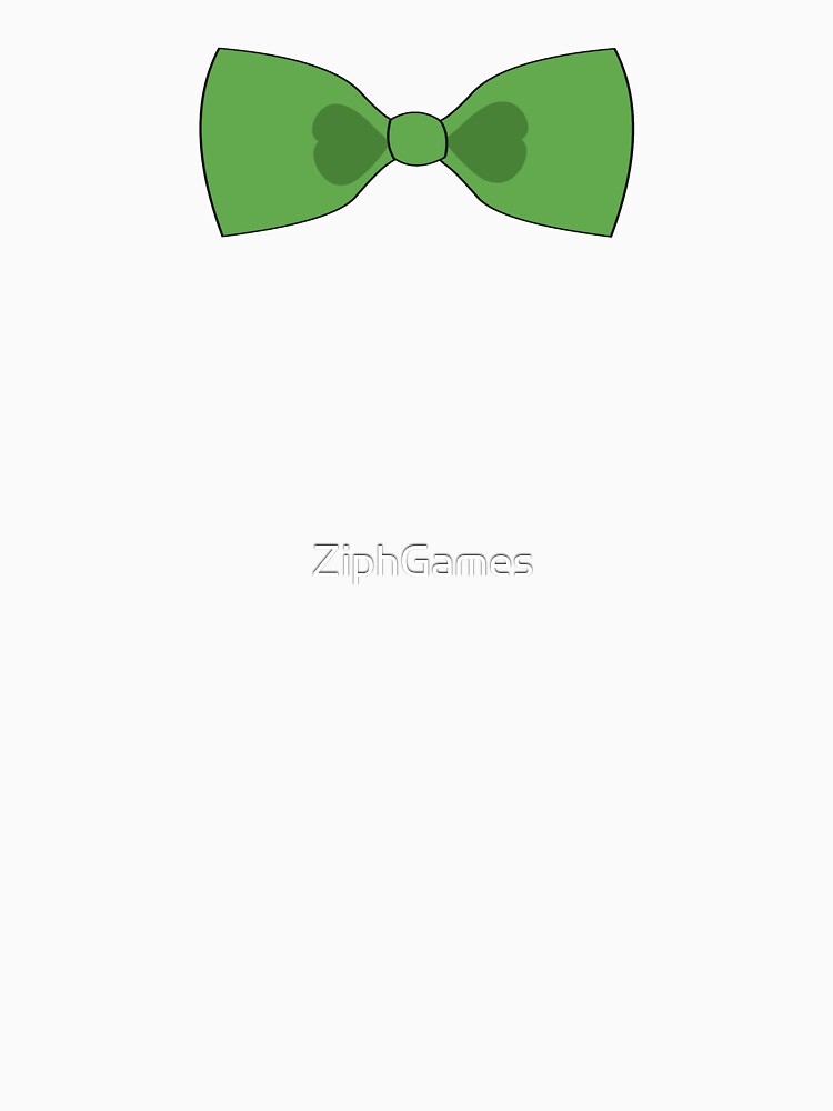 green bow tie by ZiphGames