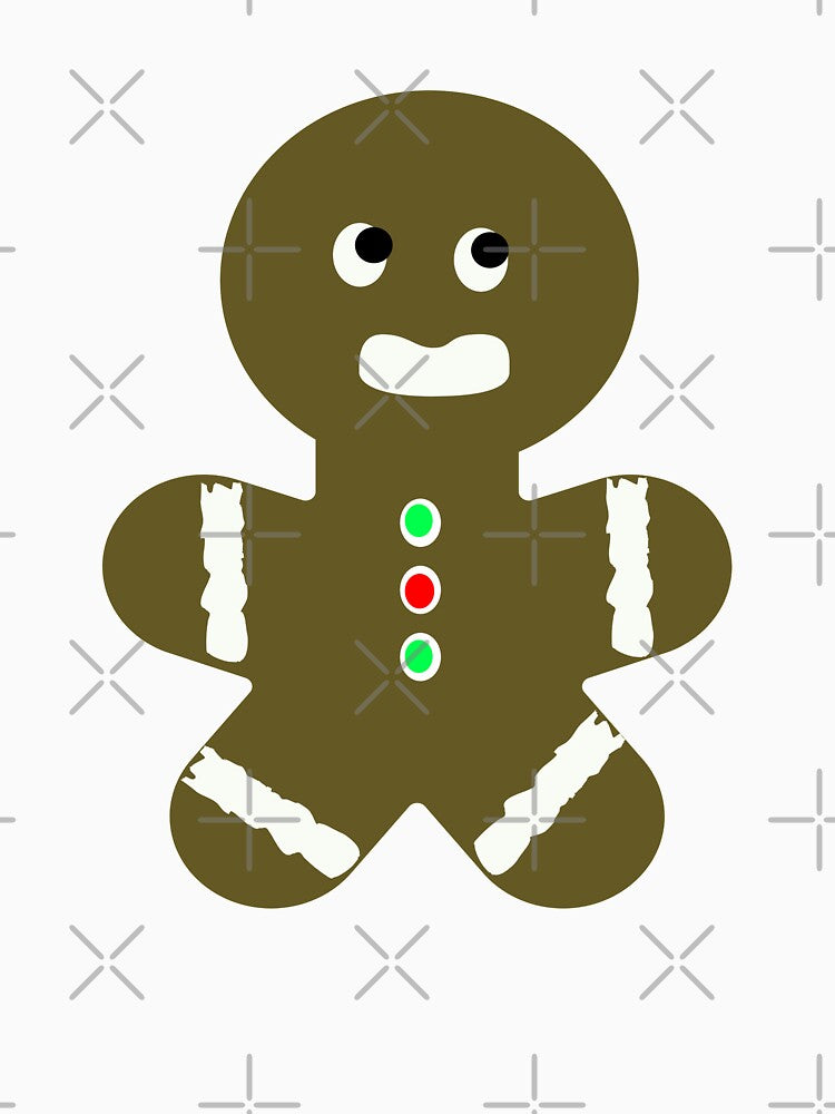 CUTE GINGERBREAD MAN by RetroPlaceee