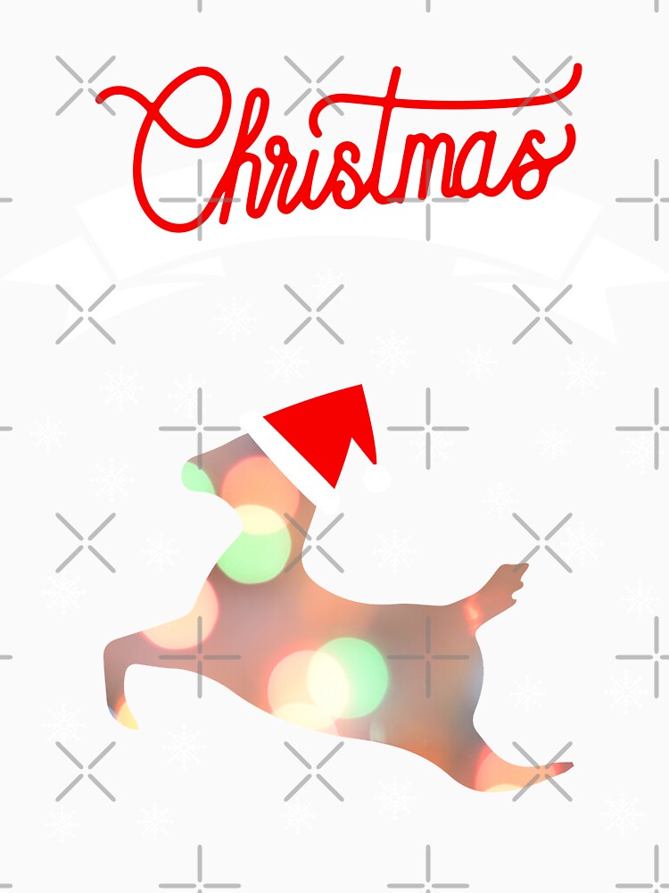Adorable flying Reindeer bokeh art Classic by ismdesigner