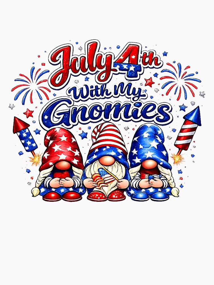 july 4th with my gnomes by QuiteOrbit