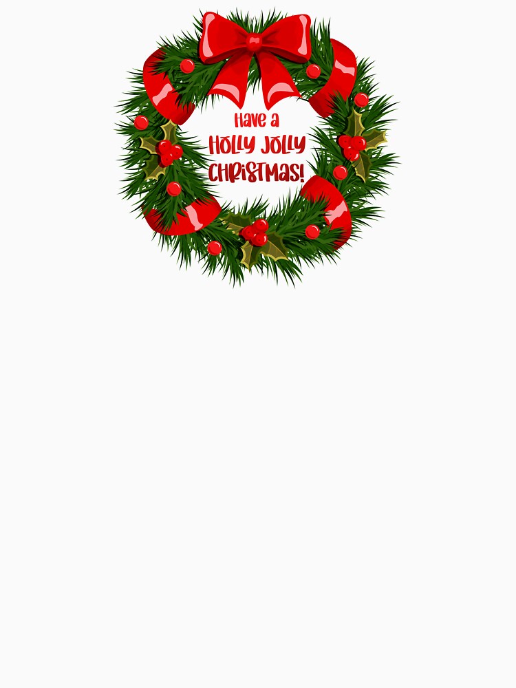 Holly Jolly Christmas Wreath by PawsitiveMum