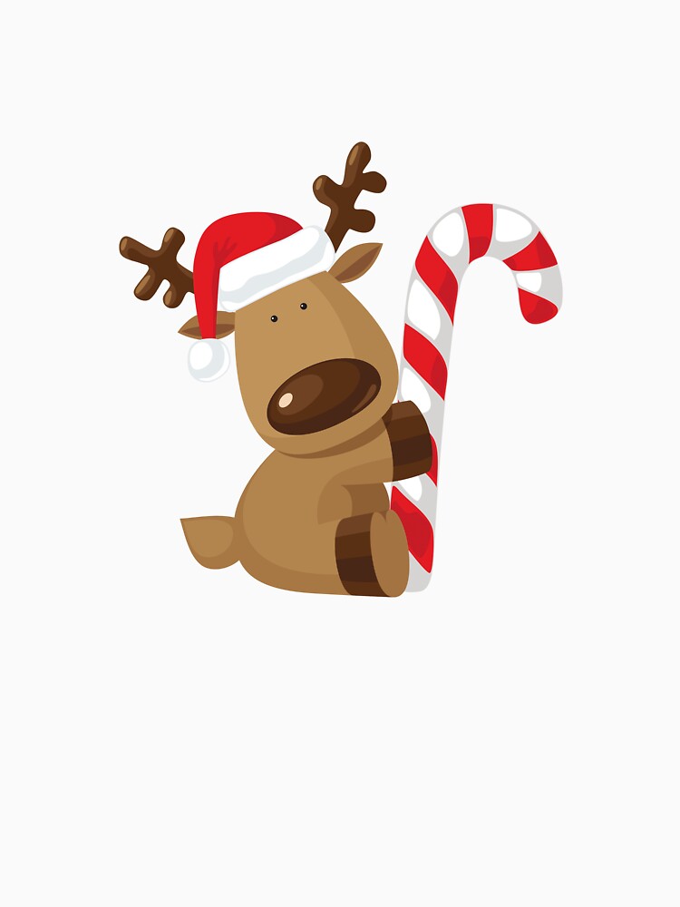 Adorable Reindeer Classic T-Shirt by zakstore12