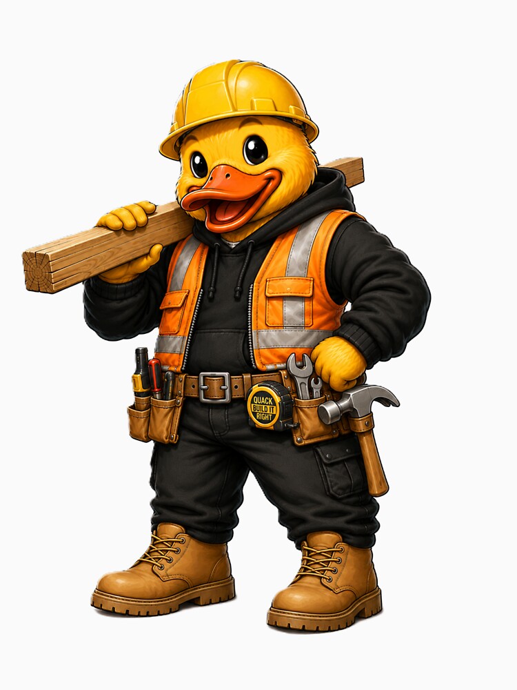 Builder Duck by Thor-stone