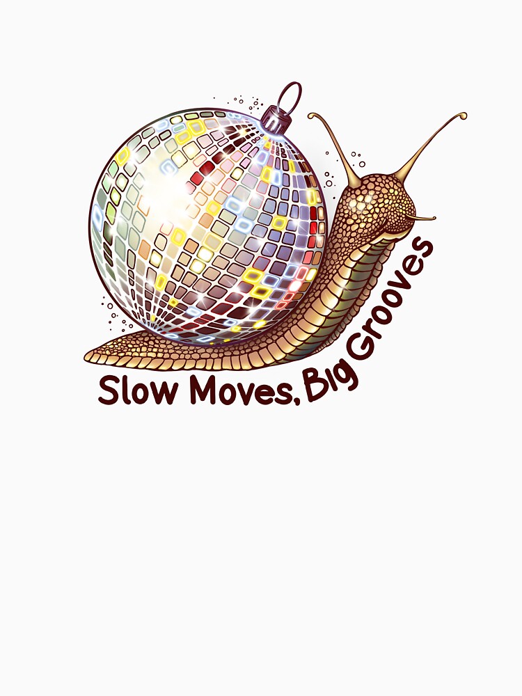 Cute snail - disco ball (Slow Moves, Big Grooves) by OndeArt