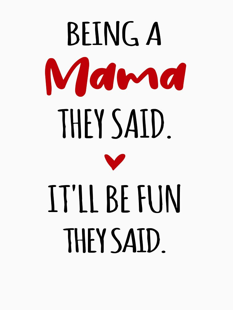 Mama Love Is Unconditional Mothers Day Funny Mom by EasyPrintGift