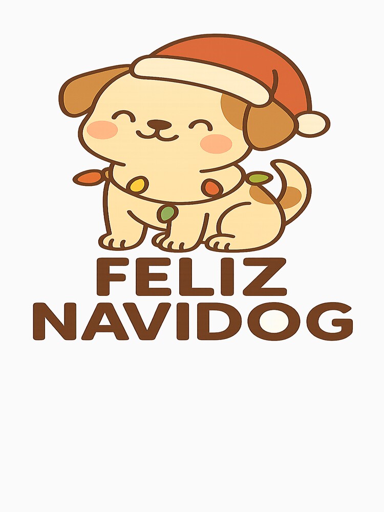 Santa Paws – Cute Kawaii Christmas Dog Design by StyleLap