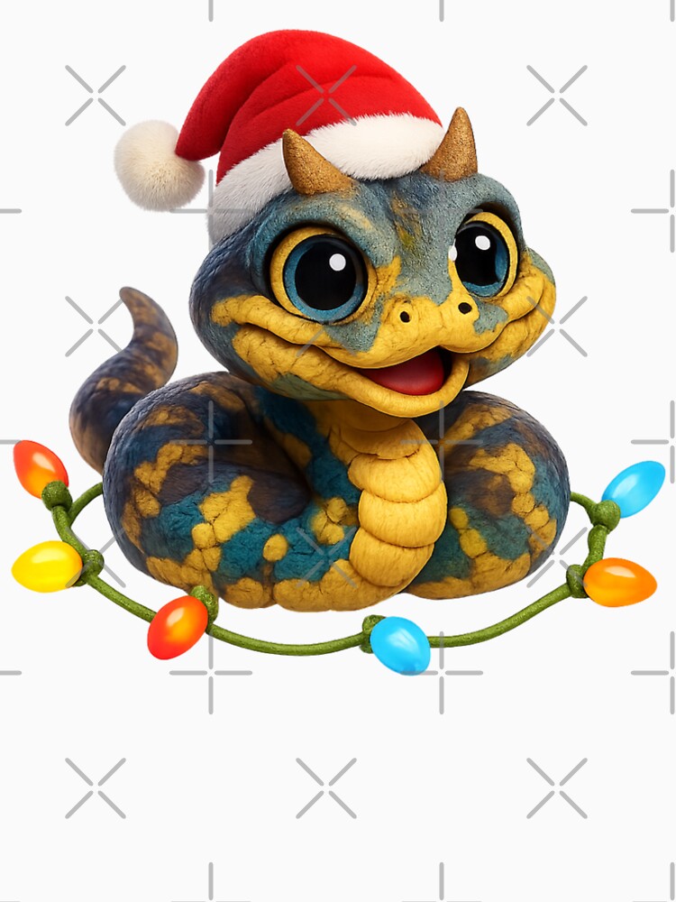 Rhino Viper Christmas Lights by Sillytoe