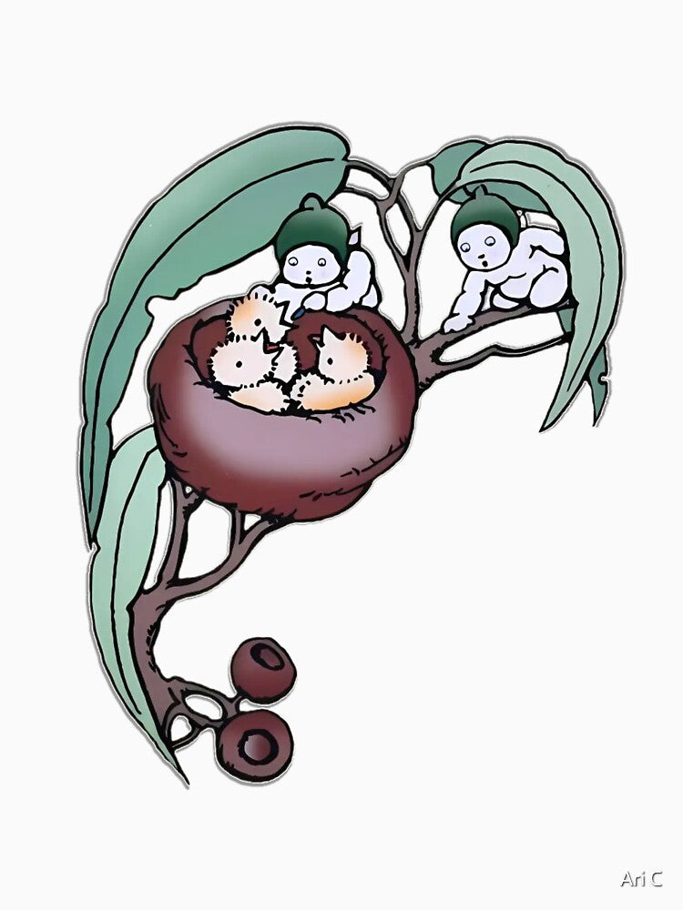 Gumnut Babies Nest by Ari C Unisex