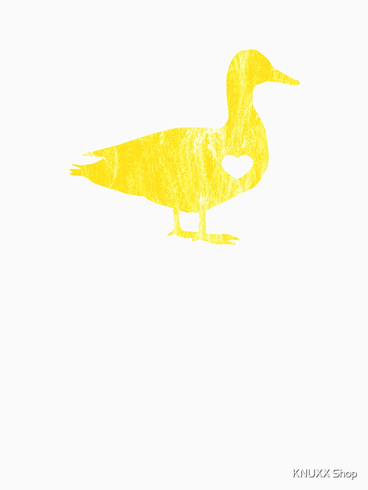 I Love Ducks Yellow Fowl Waterfowl Hunter Quack by KNUXX Shop