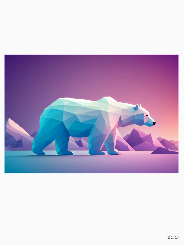 Polar Bear shape Outline v2 by zoldi