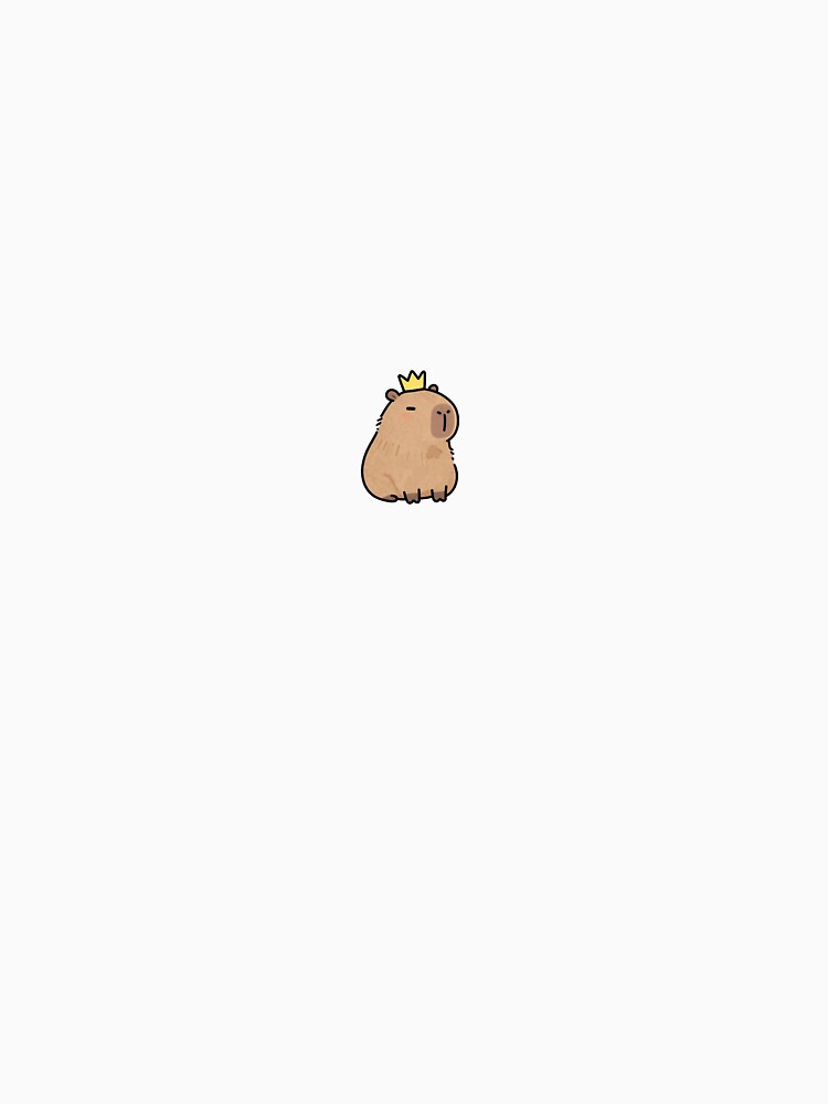 Cute King Capybara by SAKTHI2305