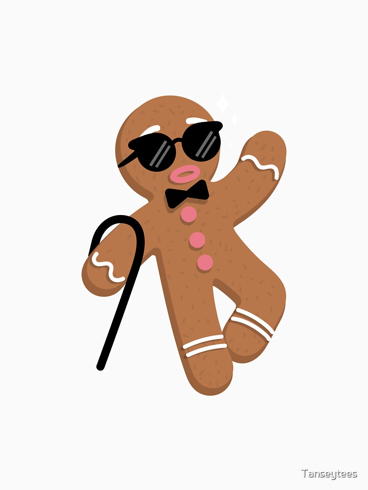Gingerbread man by Tanseytees