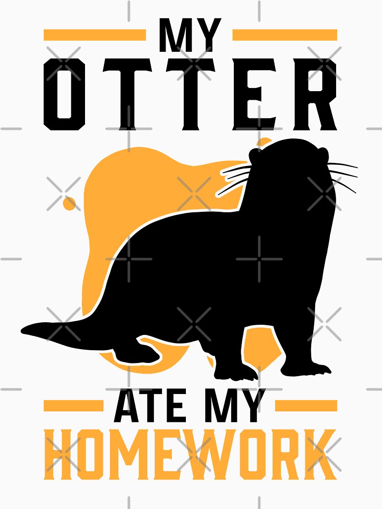 Otter homework eaten otter sea otter by madgrfx