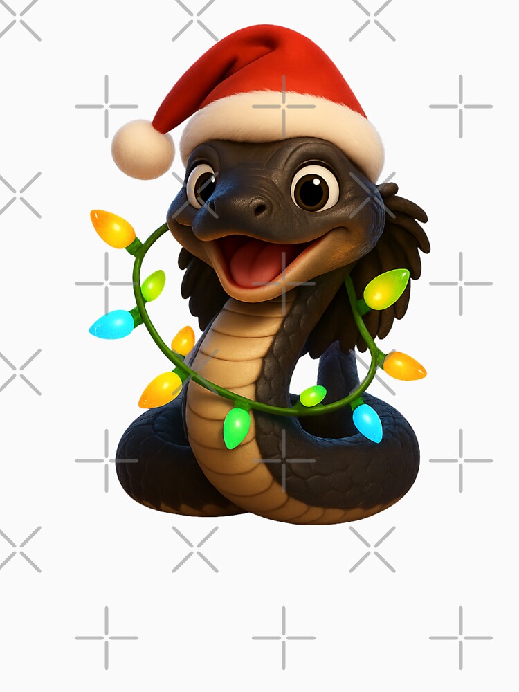 Rinkhals Snake Christmas Lights by Sillytoe