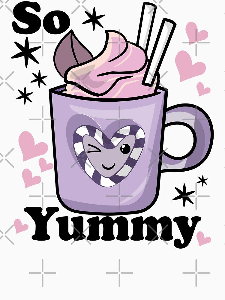 So Yummy Cute and Funny Delicious Hot Cocoa by PearlMoonGrapes