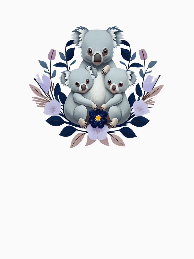 Koala Family Hygge-Style by hyggefolkart