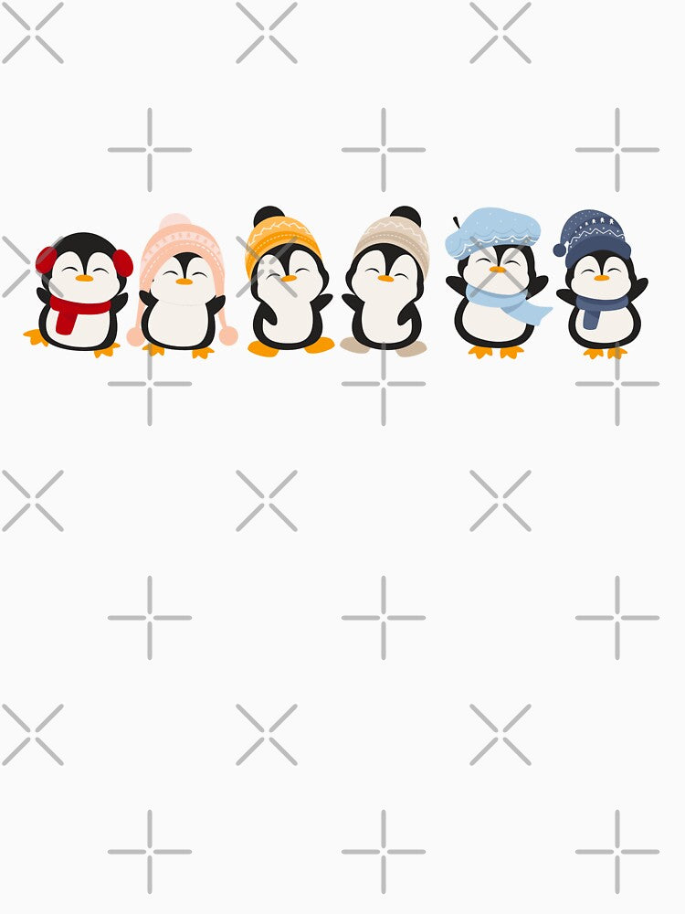 Cute Winter Hat Penguins by sweet-espresso