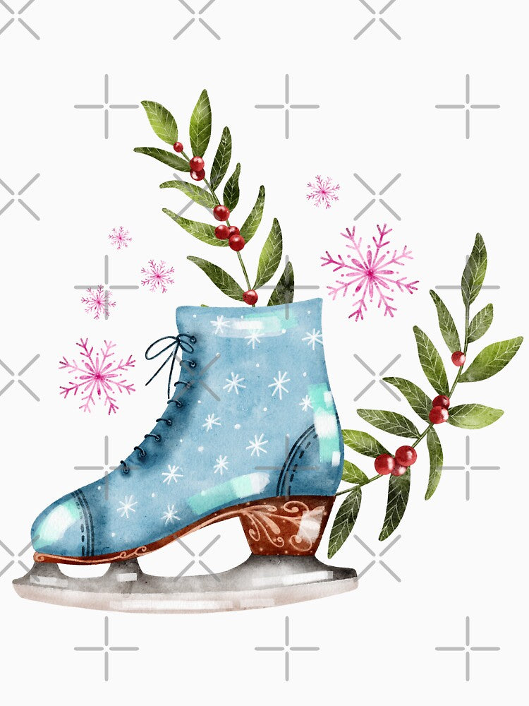 Vintage skating boot by pinkyfish1010