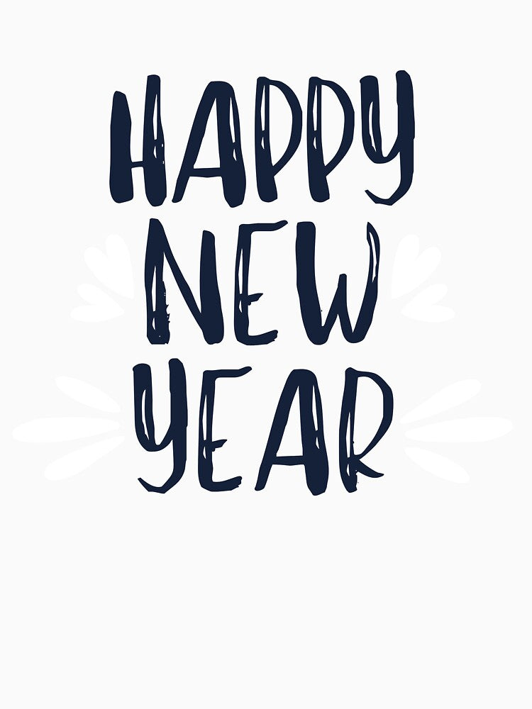 Happy New Year Slogan Graphic by Jalib