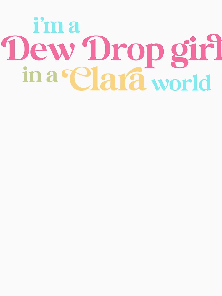 Nutcracker Suite | I'm A Dew Drop Girl (clear) by BlushingHippo