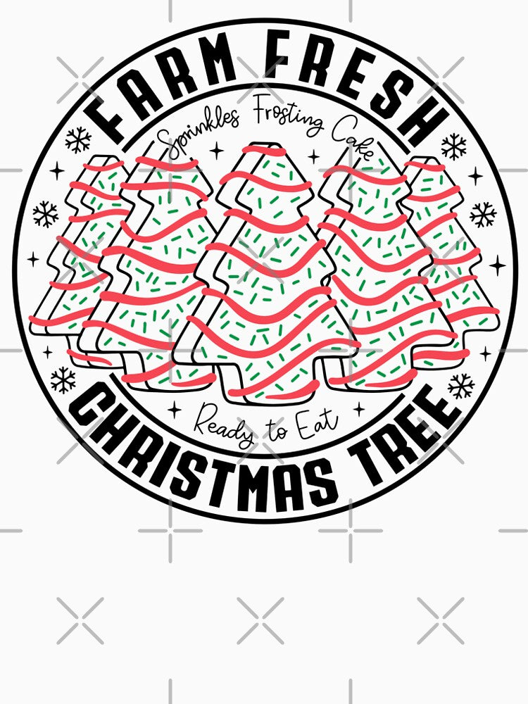 Farm fresh Christmas tree cake by Mavis1994