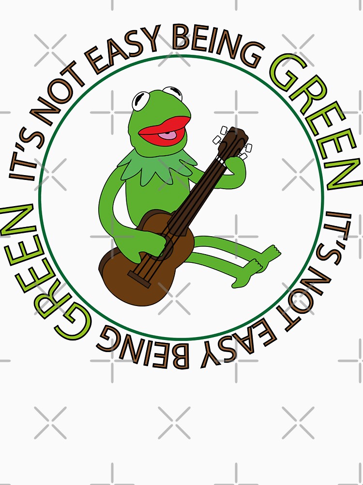 Day Gift For It'S Not Easy Being Green Gift Music Fans by BoHermiston234