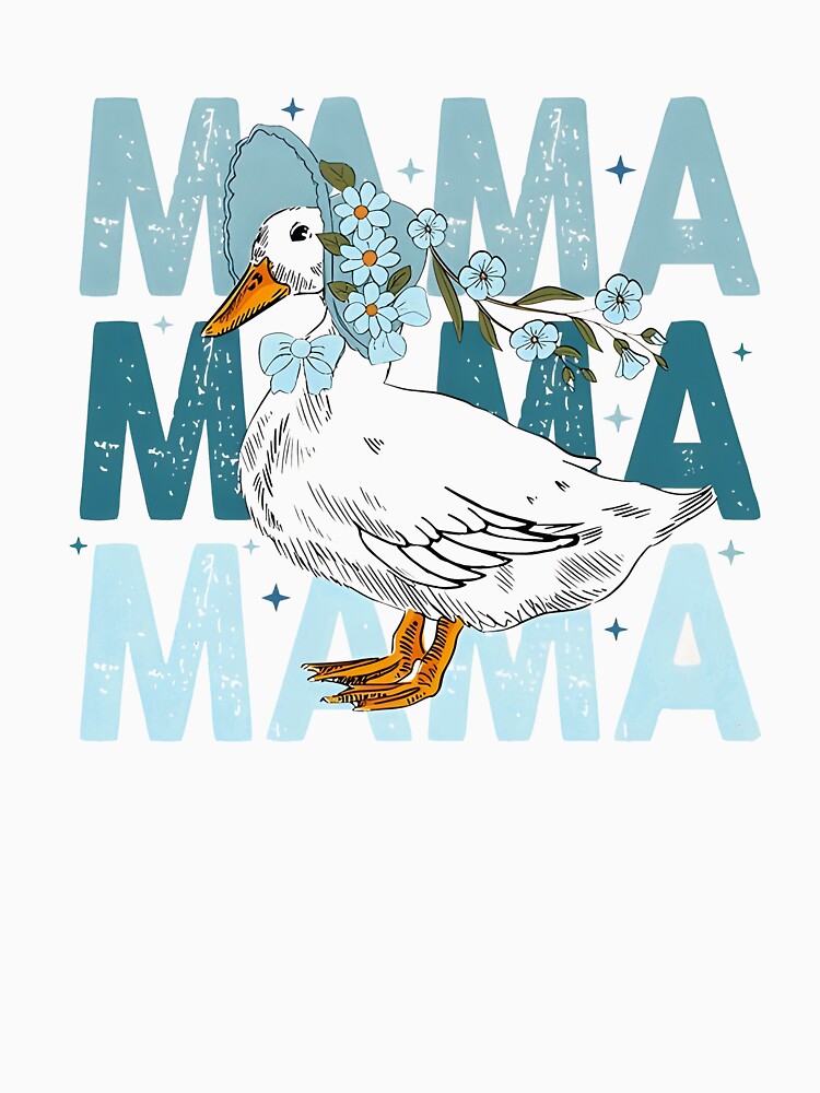 Retro Mama Goose, Floral Mama, Coquette Mama by Benjaminerickso