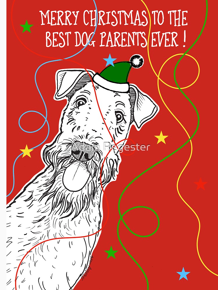 Merry Christmas from the dog by Adam Regester