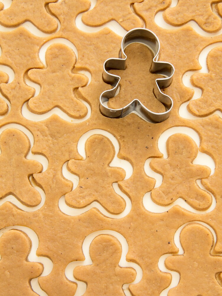 Baking Gingerbread Cookies by newburyboutique