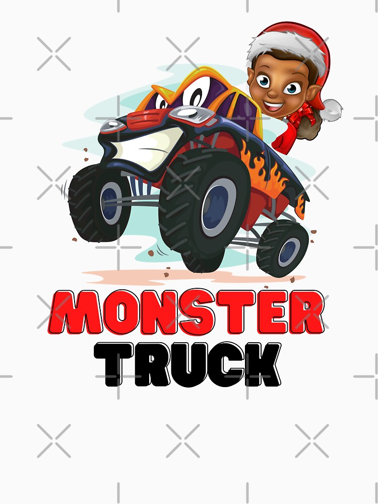Christmas Elf Riding Monster Truck Pack by infazbdeen