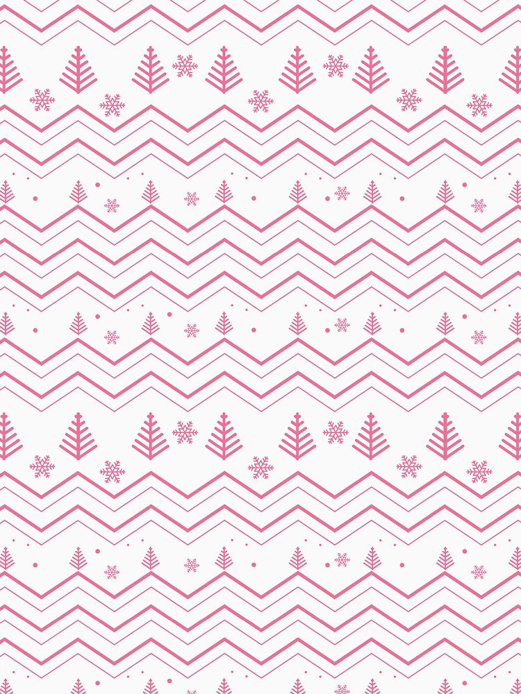 Pink Christmas Sweater Pattern by ChaosDesigns876