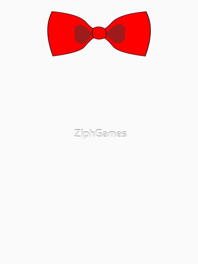 red bow tie by ZiphGames