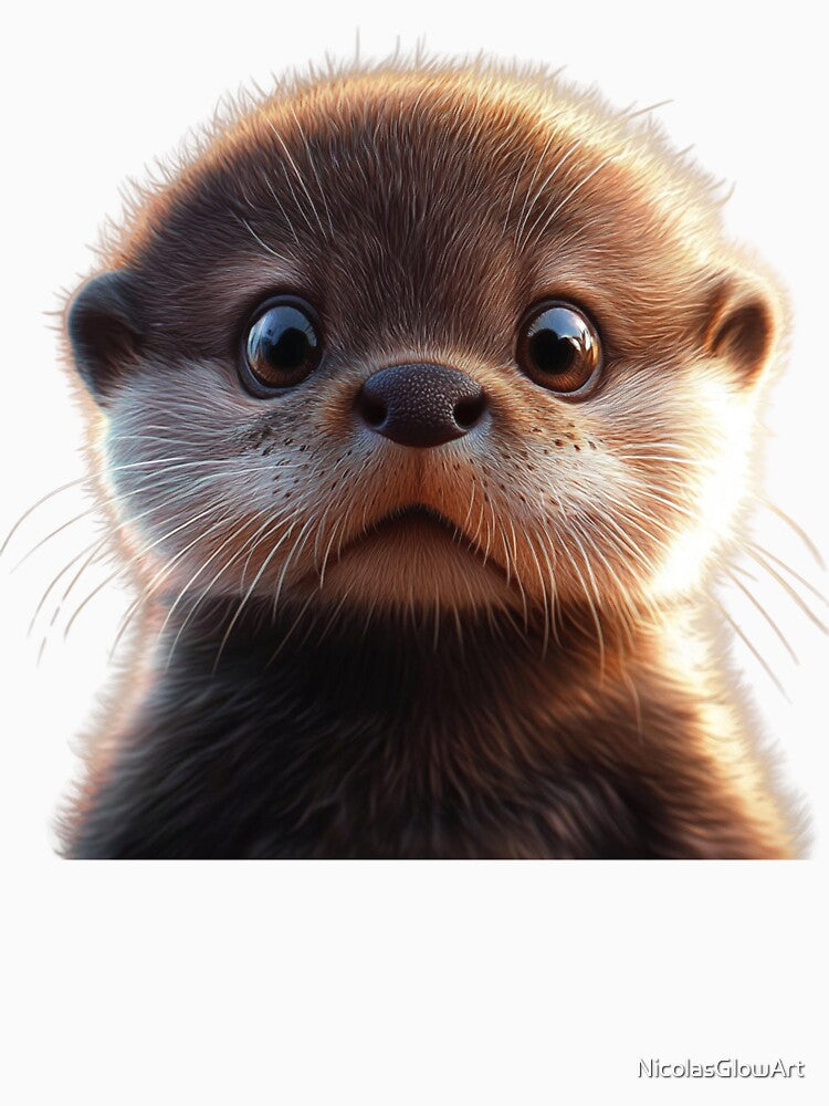 Sad Otter by NicolasGlowArt