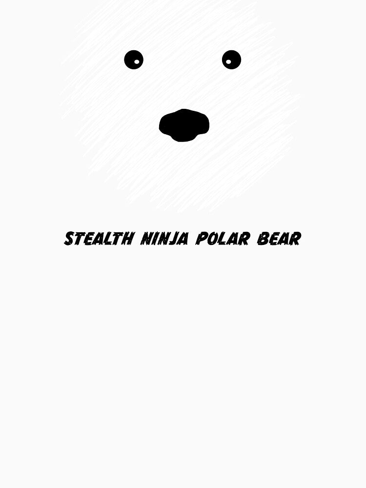 Stealth Ninja Polar Bear by Scott Clendaniel
